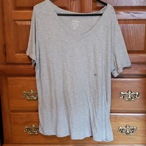 Gray Top from Lane Bryant